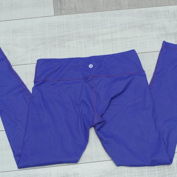 Lululemon Wunder Under size 8 full length Purple - Picture 1 of 7